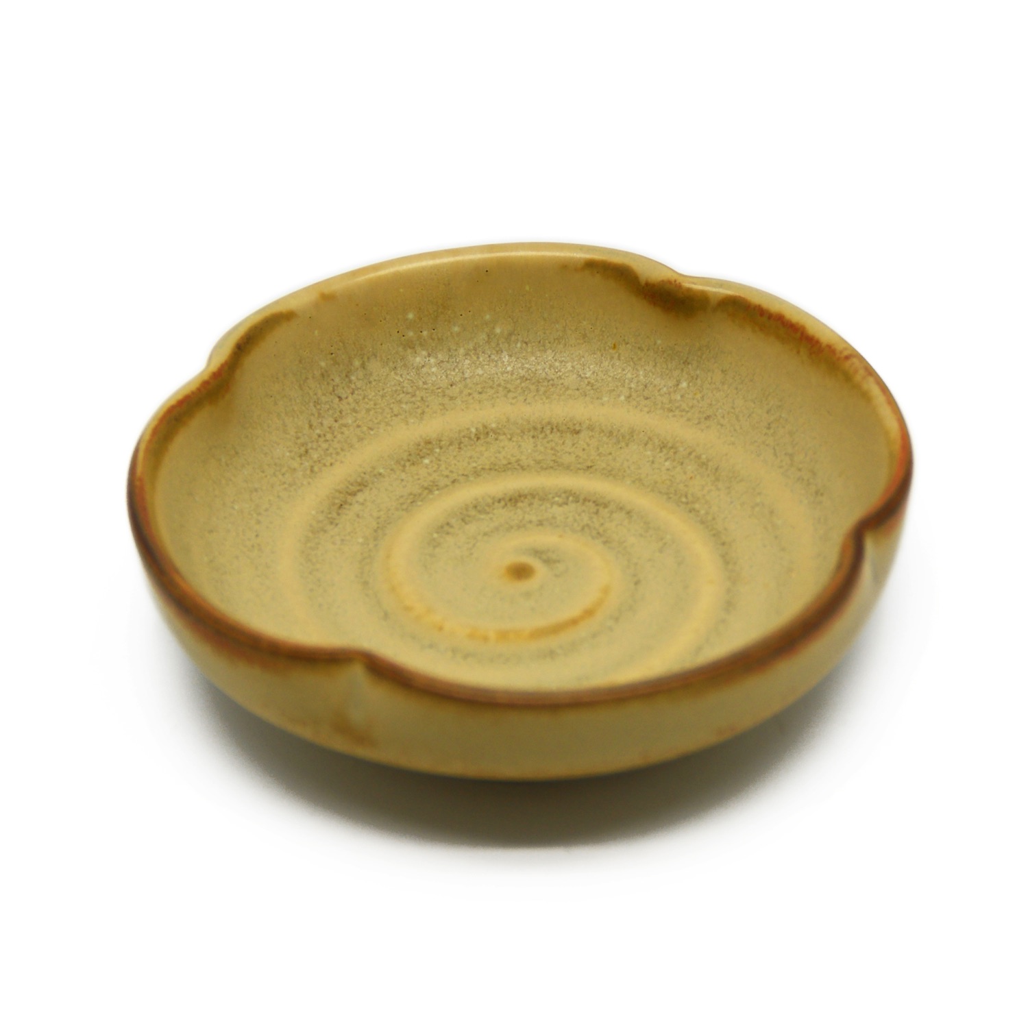 Chén Chấm Hình Hoa S1- Men 0077